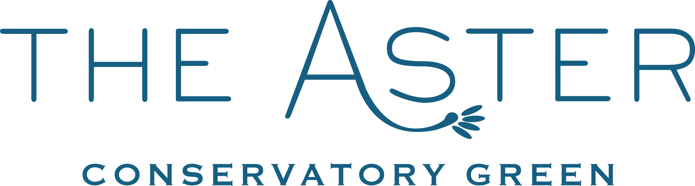 The Aster Conservatory Green Logo